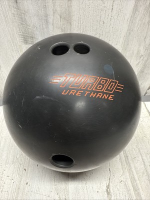 Ebonite Turbo black & Orange Urethane Bowling Ball 16 Lb | eBay