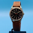 CARRIAGE By TIMEX Men’s Vintage 1993 Field Quartz Wristwatch Working New Battery