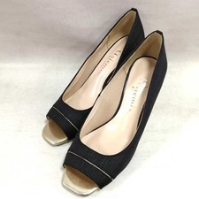 Artemis Diana Black 23 Jute Wedge Open Toe Pumps FYd53