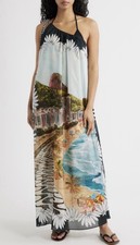 FARM Rio Copacabana Beach One Shoulder Maxi Dress Size - XS