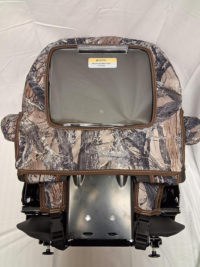 Universal Tractor Suspension Seat with Adjustable Armrest and Seat Belt. TSKU02