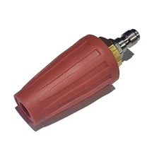 Power Pressure Washer Rotating Turbo Nozzle 4000 psi Max.  4.0  Orifice Red