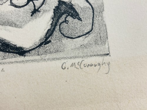 Vintage C G McConaughy Intaglio Etching irma prunesquallor and the countess /10 - Picture 4 of 10