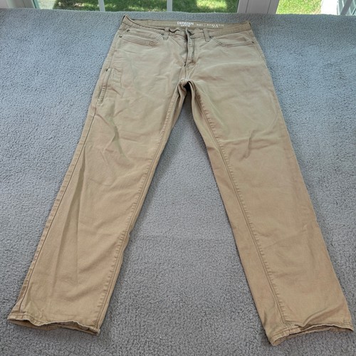 Levis Denizen 231 Pants Mens 36x32 Beige Athletic Straight Stretch Pocket - Picture 21 of 21