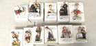 Vtg Norman Rockwell Lot Of 11 Porcelain Figurine 1979 Dave Grossman Sat Eve Post