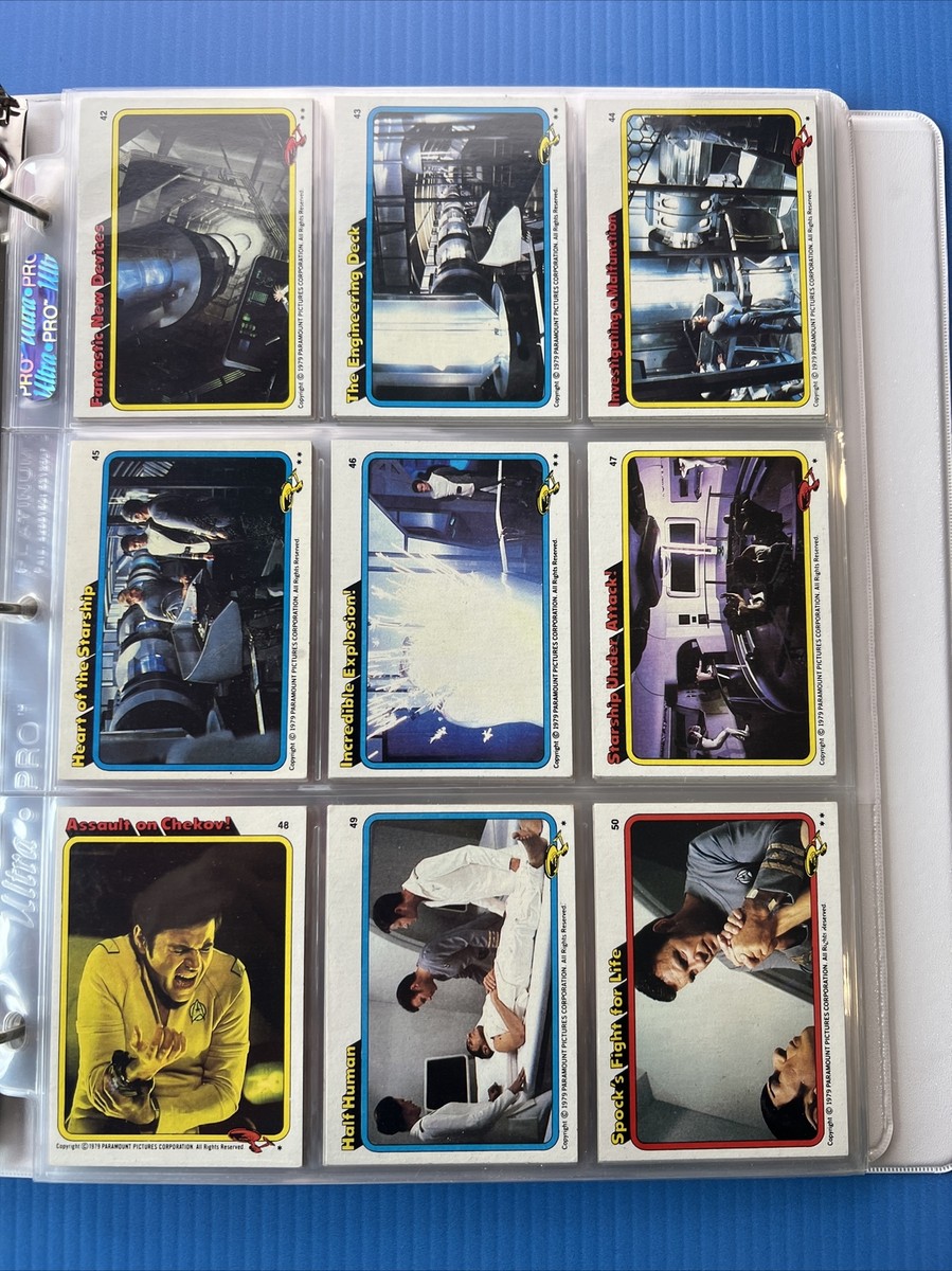 1979 Topps Star Trek Motion Picture Complete Set 88 Cards 22