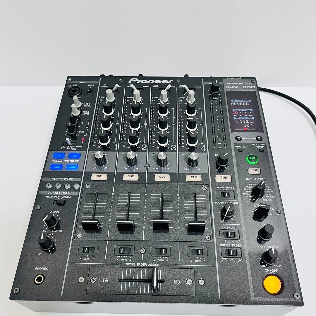 Pioneer DJM-800 DJミキサー 4チャンネル Pioneer DJM800 - Four Channel Professional DJ Mixer DJM-800 B&H