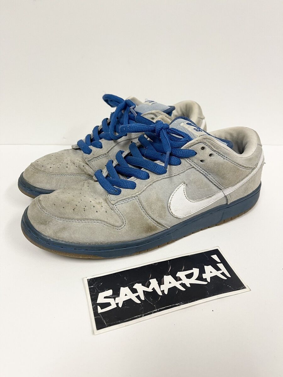 Nike Dunk SB Low Pro Border Blue - Men Size 9 - 304292-411 Nike Dunk SB Low Pro Border Blue - Men Size 9 - 304292-411
