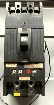 GE TFK236F000 Frame 80A Shunt Trip Circuit Breaker 3-Pole 600V 3P General Elect