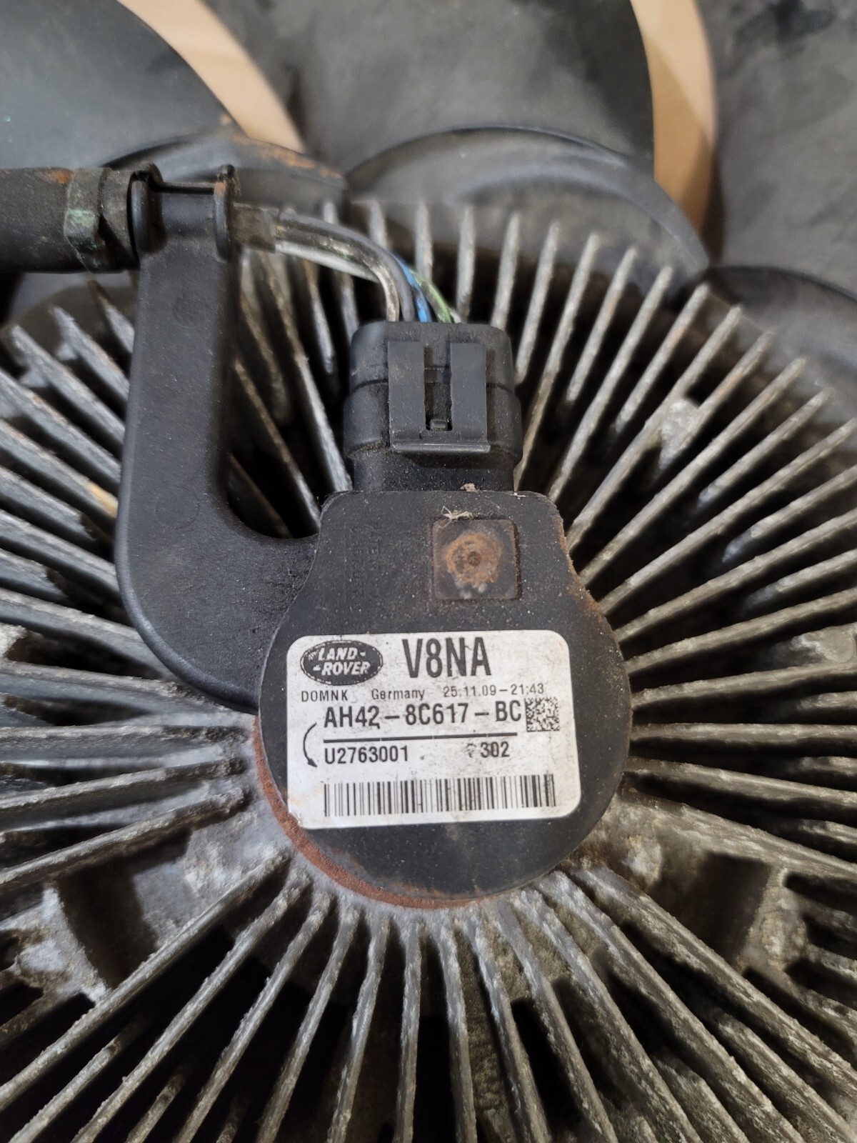 20102013 RANGE ROVER SPORT Fan Blade 5.0L naturally aspirated AH42