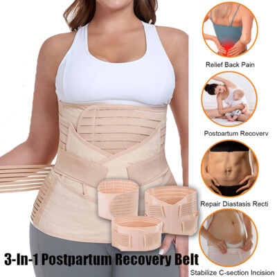in Postpartum Belly Support Recovery Wrap Post Surgery C