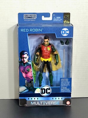 Mattel DC Multiverse Killer Croc BAF Series DC Rebirth Tim Drake Red Robin