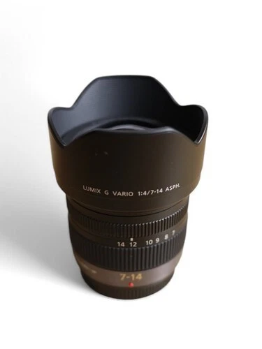 Panasonic LUMIX G VARIO 7-14mm F4.0 ASPH Grand Angle Zoom Lens H-F007014 Camera - Photo 2/4
