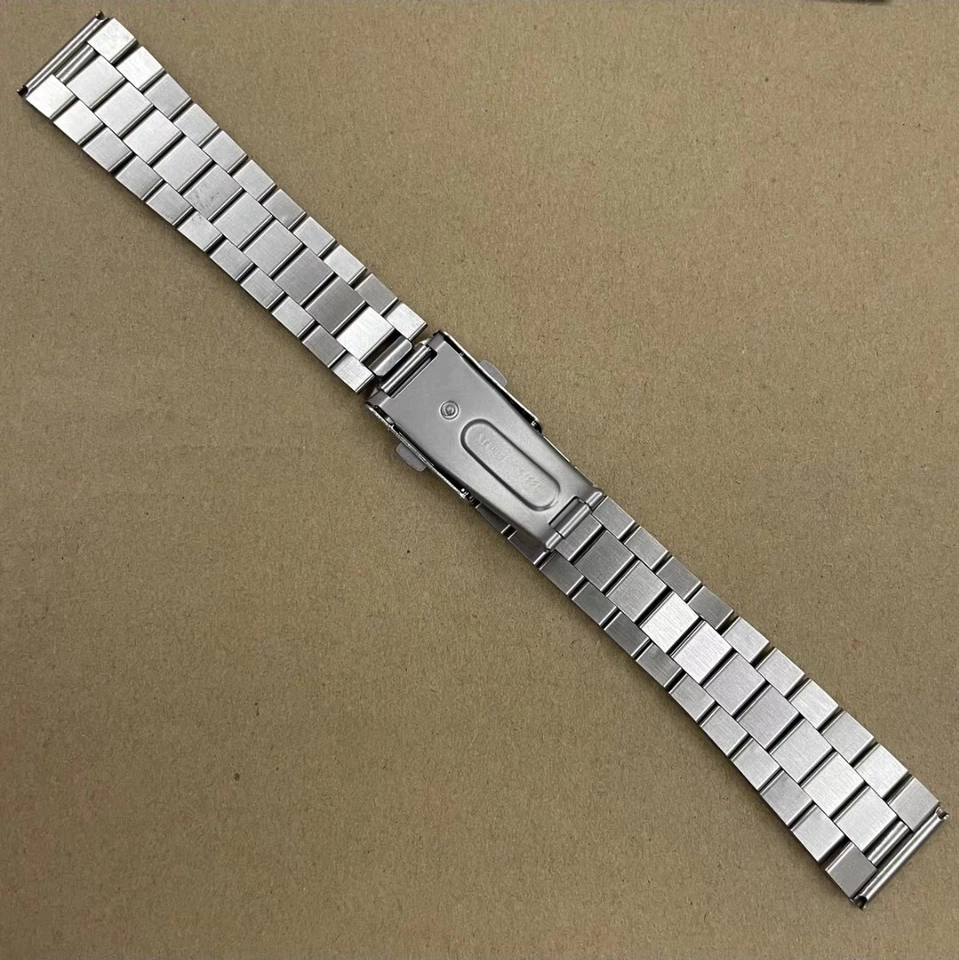 Pulsera/correa de reloj de acero inoxidable de 20 mm sin marca Foto 3 de 4