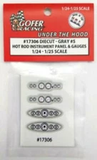 Gofer Racing 17306  Hot Rod Instrument Panel 1/25 1/24 Scale