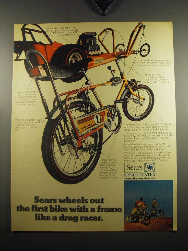 Sears screamer sale bicycle