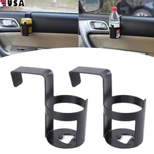 2× Universal Vehicle Car Truck Cup Holder Case Drink Bottle Door Mount Standing