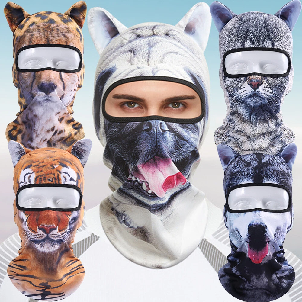 Balaclava Breathable Face Mask Motorcycle Headgear Helmet Motorbike Cycling  Sports Windproof Sunscreen Masks Moto Accessories