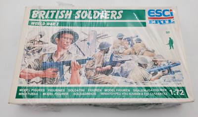British Soldiers World War 2 1:72 Scale No. P-200 ESCI ERTL New Open Box