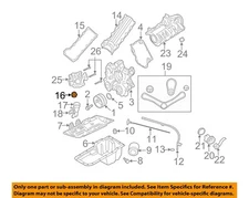 CHRYSLER OEM 02-06 Commander Engine Engine Parts-Filler Cap 53032389AD