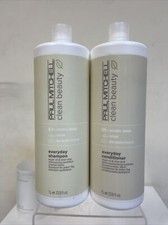 Paul Mitchell Clean Beauty Everyday Shampoo  Conditioner Vegan 33.8 oz