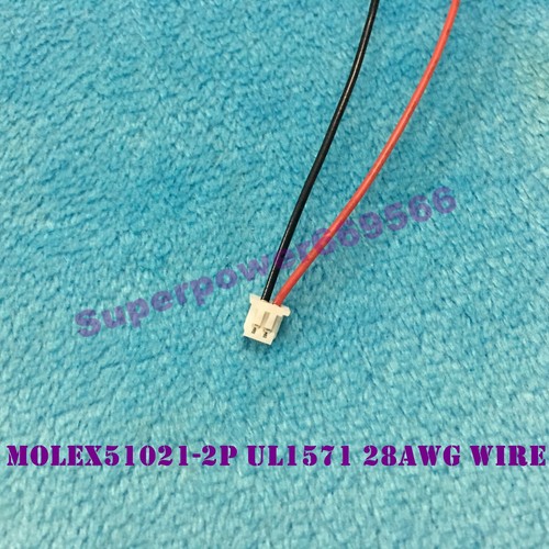 Conector de cable Molex51021-2P UL1571 28AWG 150 mm para paquete de baterías reparación hágalo usted mismo - Imagen 6 de 14