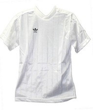 ADIDAS BOYS LIGA SHORT SLEEVE JERSEY NEW SOCCER WHITE/WHITE YOUTH LARGE