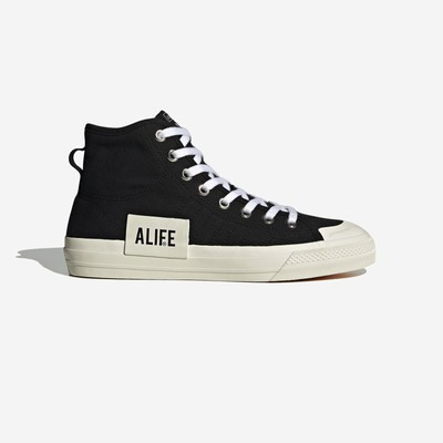 adidas nizza white black