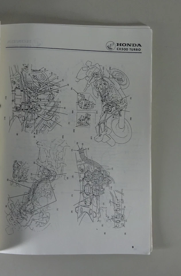 Manual de Operación Honda Cx 500 Turbo Año 1981-1982 - Imagen 2 de 4