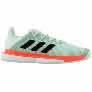 adidas Solematch Bounce Mens Tennis Sneakers Shoes Casual - Green,Orange -  | eBay