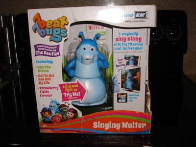NEW Netflix Beat Bugs Singing Walter Figure Sings W/TV Series - Beatles ...