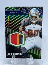 2019 Obsidian Green Etched Atomic Material O.J Howard 5/25