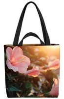 Rosa HibiskusblüTe Strauch Blume Tasche HibiskusblüTe Hibiscus Lotus Pflanzen B