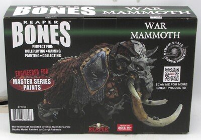 Reaper 77764 War Mammoth (Bones) Deluxe Boxed Set Elephant