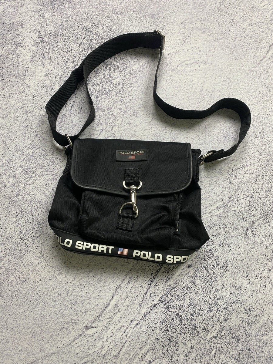 Vintage 90's Polo Sport Ralph Lauren Messenger Shoulder Strap Bag