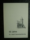 50 Jahre Ev. Adolf Clarenbachkirche , Remscheid 1979 , (Z)