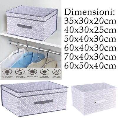 Scatola Salvaspazio Portatutto Con Coperchio Contenitore - Foto 10