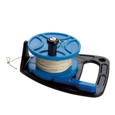 Scuba Max 270 foot Dive Reel Blue with thumb stopper