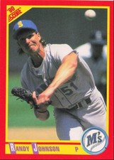 1990 Score Randy Johnson Seattle Mariners #415