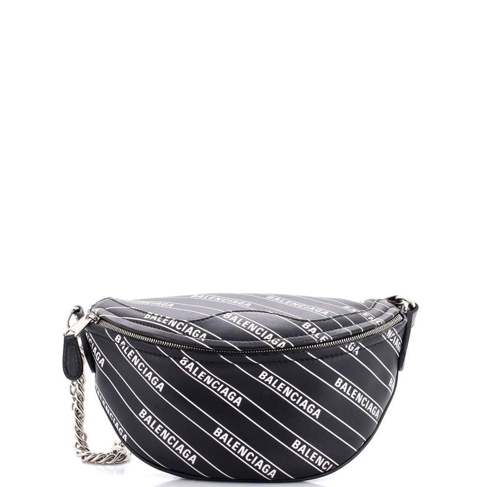 Balenciaga Souvenir Belt Bag Printed Leather XXS