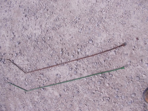 John Deere JD 2-Cylinder Tractor choke pull rod w/ knob 43.5" long - Picture 7 of 9