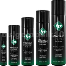 ID Millennium Long Lasting Ultra Slippery Pure Silicone Based Personal Lubricant