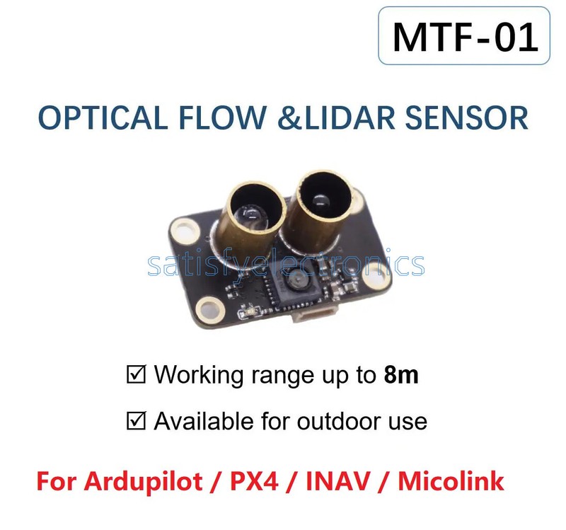 1PCS Optical Flow & Lidar Sensor MTF-01 For Ardupilot / PX4 / INAV / Micolink