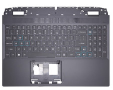 For Acer Nitro 5 AN515-58 AN515-46 N22C1 Palmrest w/Backlit Keyboard Blue Keys