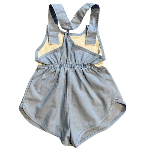 Set Of 2 Vintage Toddler Overalls Shorts Multicolour Age 2T Carters Star - Picture 3 of 13
