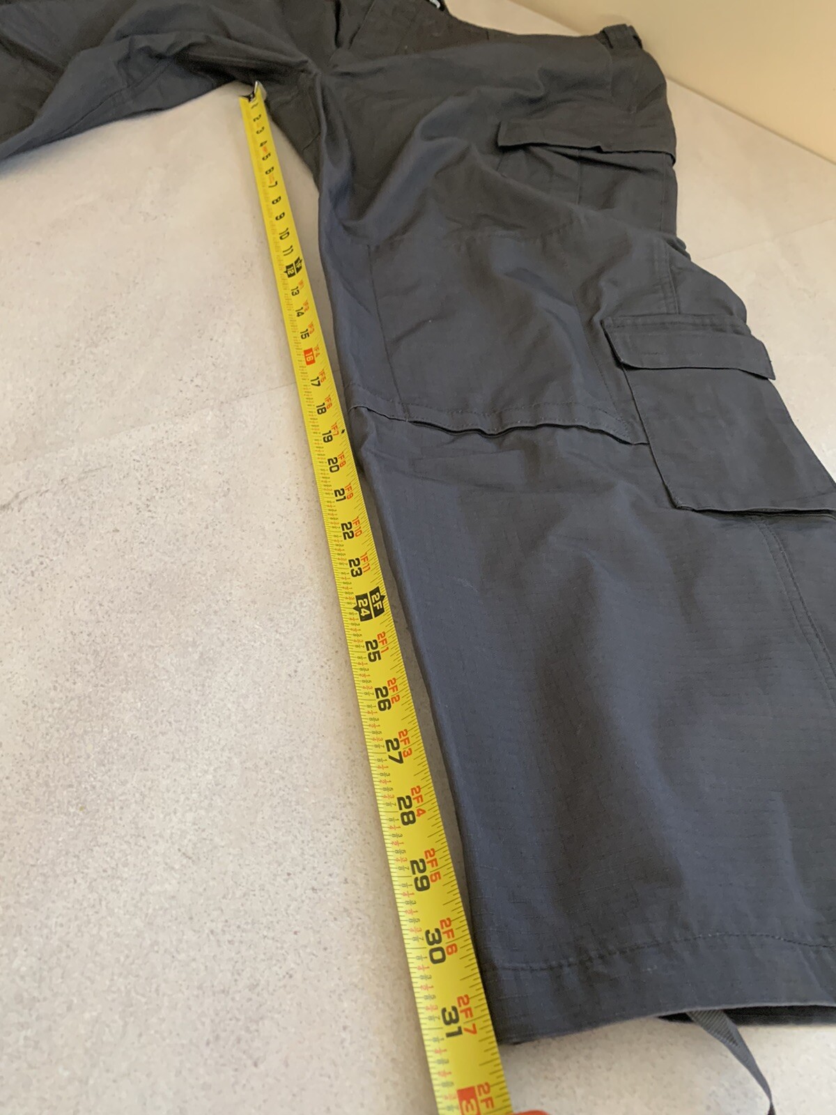 CQR Gears Tactical Series Cargo Pants Men's 2XL black Duratex Ripstop
