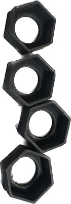 RC Auto Rad Sechskant Adapter 17mm auf 19mm Höhe 8mm Bohrung 12mm, unten 2mm PET-G.
