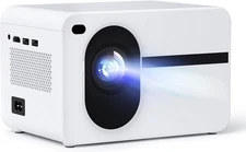 Projector with WiFi and Bluetooth Native 1080P Full HD Projector 18000 Lumens...