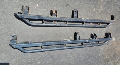 Jeep Gladiator JCR Offroad's Classic Rock Sliders Black Heavy Duty American