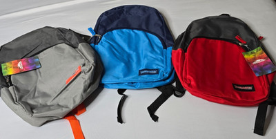 Trailmaker Classic Backpack Lot of 3 New School Travel Bags 15x11x5